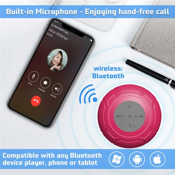 Waterproof Bluetooth Shower Speaker