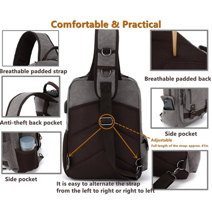 Canvas Messenger Bag