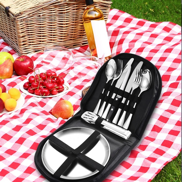 Portable Picnic Flatware Set