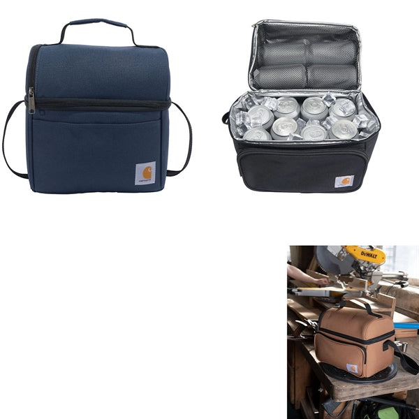 Deluxe Dual Compartment Insulated Lunch Cooler Bag