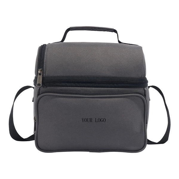 Deluxe Dual Compartment Insulated Lunch Cooler Bag