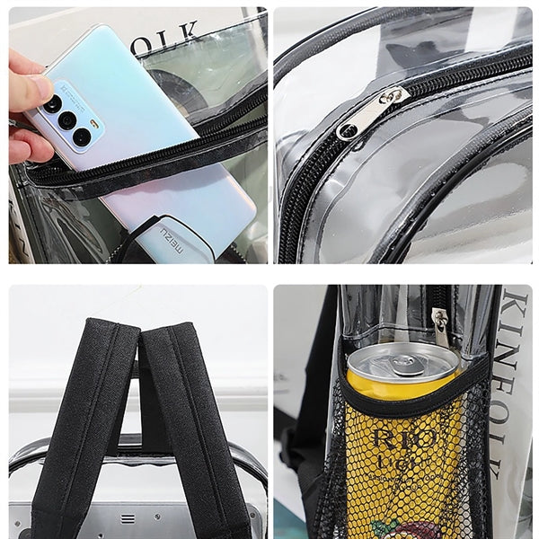 Waterproof Transparent Pvc Backpacks