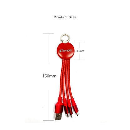 Light-Up Route 3-In-1 Charging Cable