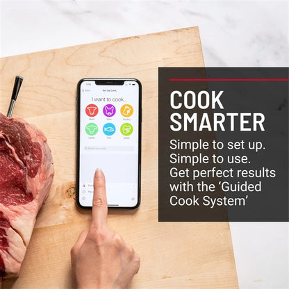 Smart Meat Thermometer with Bluetooth