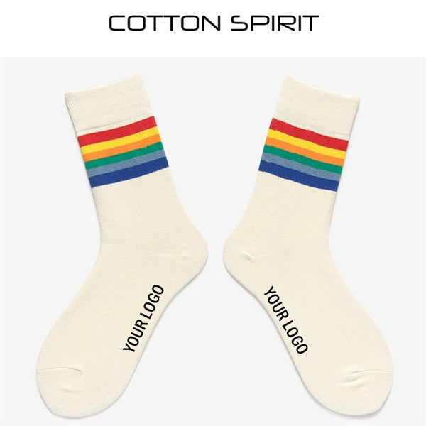 Old School Vintage Striped Socks