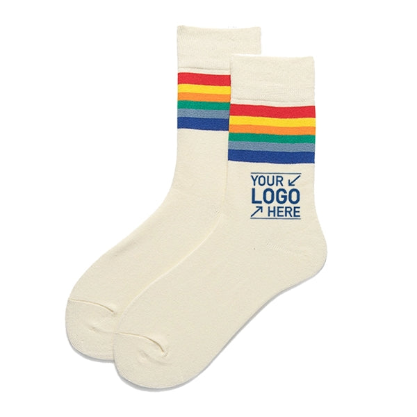 Old School Vintage Striped Socks