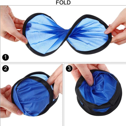 Custom 10'' Flying Disc Folding Fan