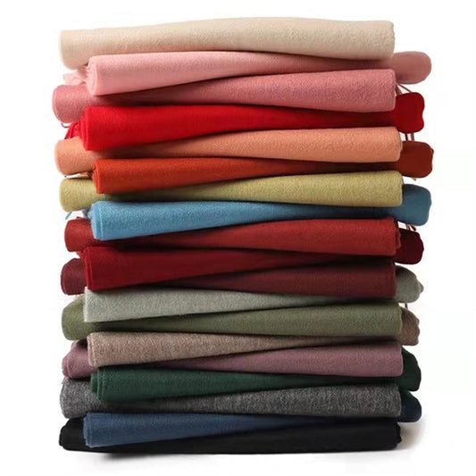 Cashmere Winter Scarf Warm & Soft & Lightweight with tassel