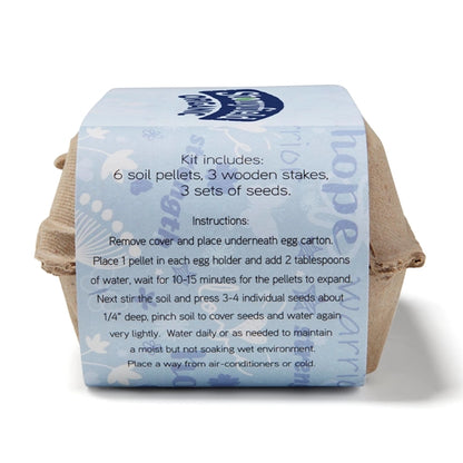 Blue Grow Your Own Garden of Hope Seed Kit