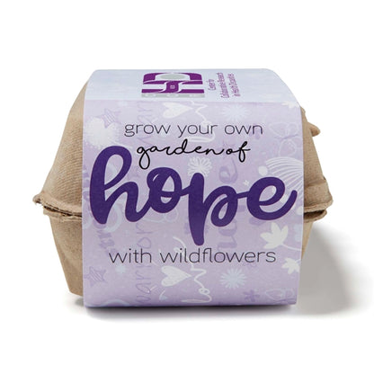 Purple Grow Your Own Garden of Hope Seed Kit