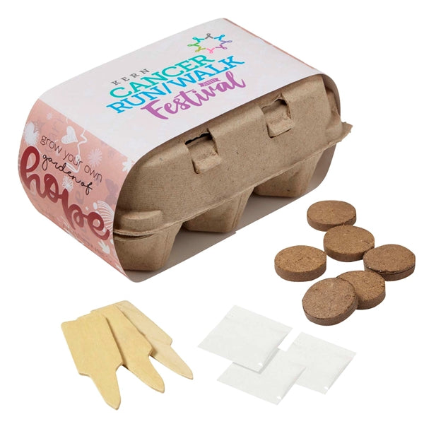 Red Grow Your Own Garden of Hope Seed Kit