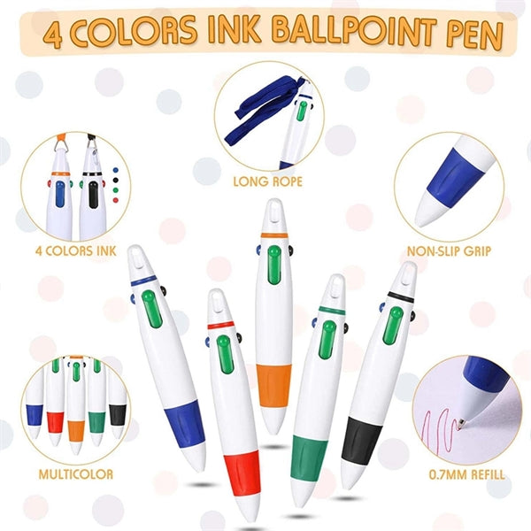 Neck Lanyard Ballpoint Pen