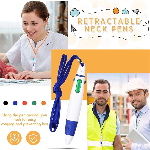 Neck Lanyard Ballpoint Pen