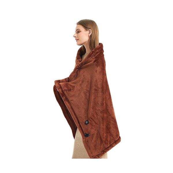 USB Heated Fleece Blanket