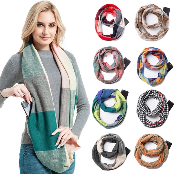 Scarf With Pockets