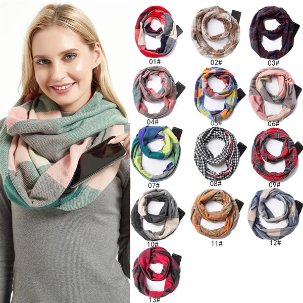 Scarf With Pockets