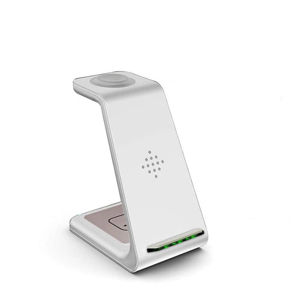 3-In-1 Wireless Charging Stand with Adapter