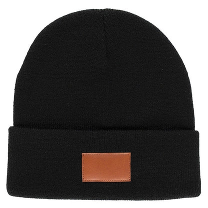 TIBURON Fashion and Performance Knit Cuffed Beanie w/ Patch