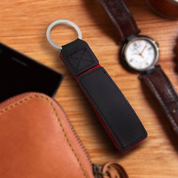 Nylon Web Leather Keyholder