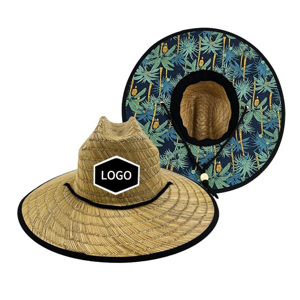 Straw Lifeguard Hat