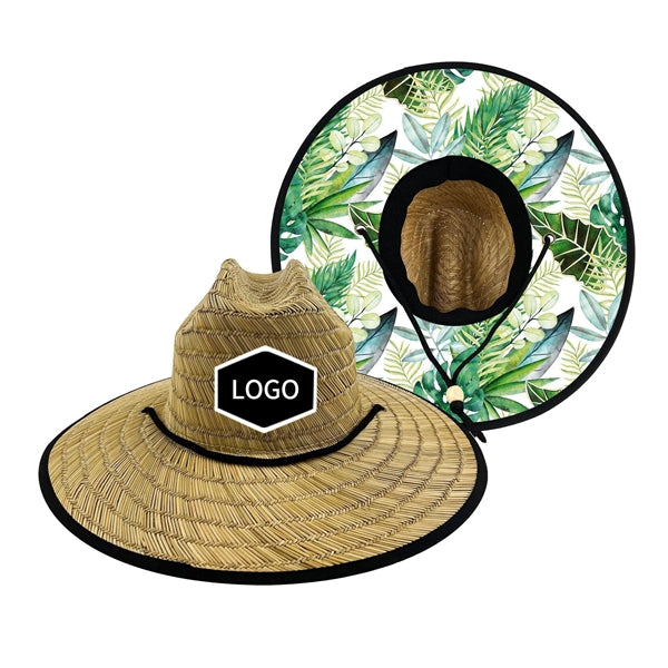 Straw Lifeguard Hat
