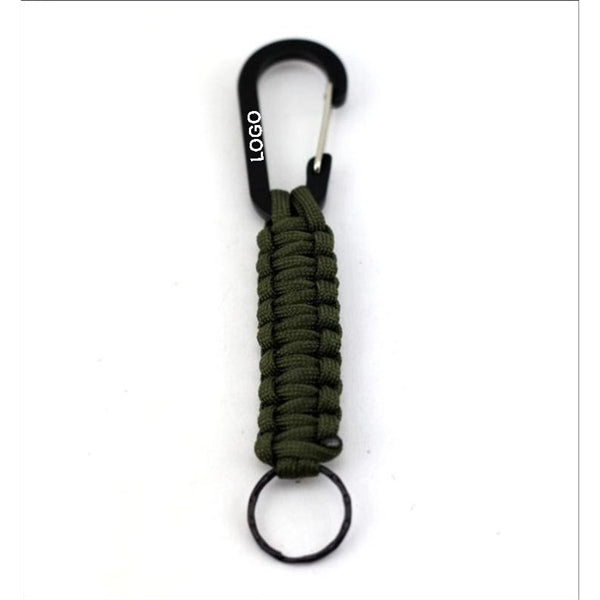 Paracord Keychain With Carabiner