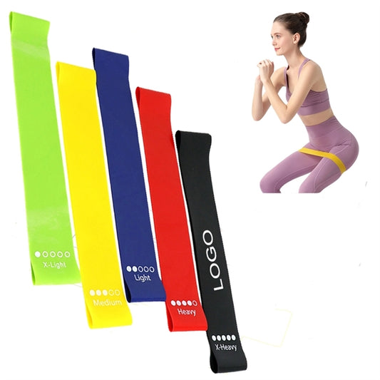 Latex Fitness elastic band 5 colors