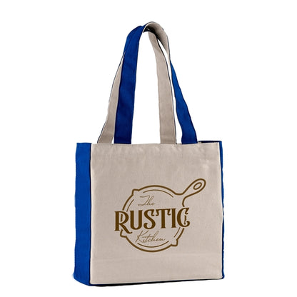 10 oz. Cotton Canvas Tote Bag - 12" x 12" x 4-1/2"