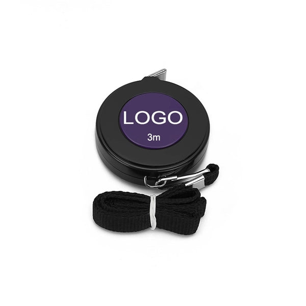 Retractable Body Measuring Tape 300 cm with Push Button