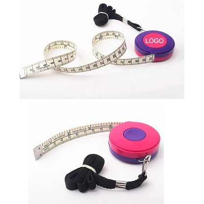 Retractable Body Measuring Tape 300 cm with Push Button