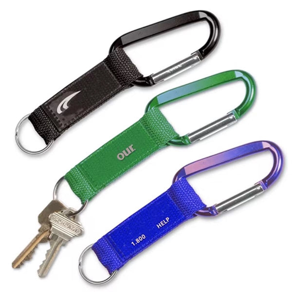 Outdoor Carabiners With Strap Metal Plate