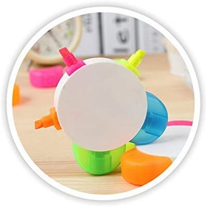 Flower Shape Multicolor Highlighter