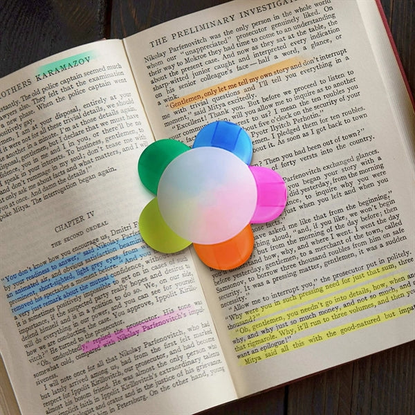 Flower Shape Multicolor Highlighter