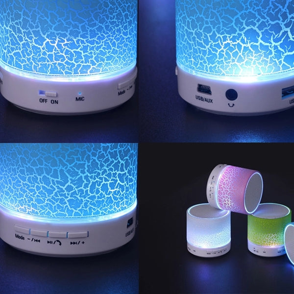 LED Lights Bluetooth Speaker