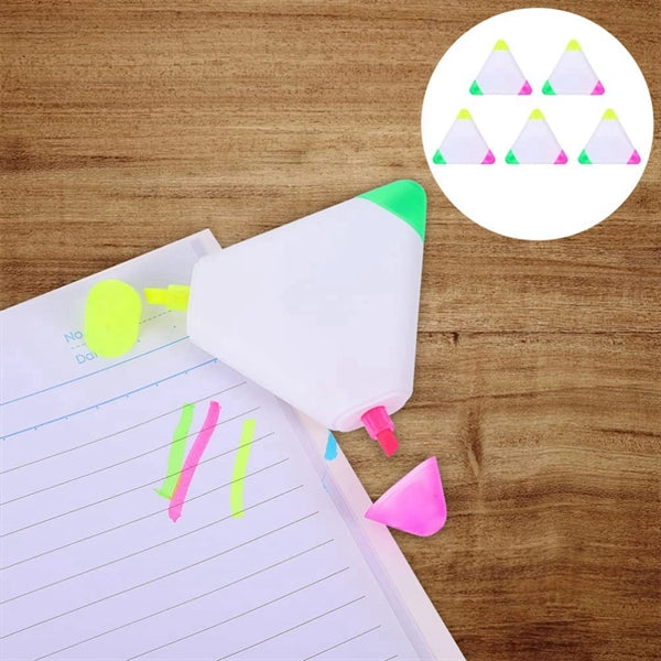 3-in-1 Fluorescent Triangle Highlighter