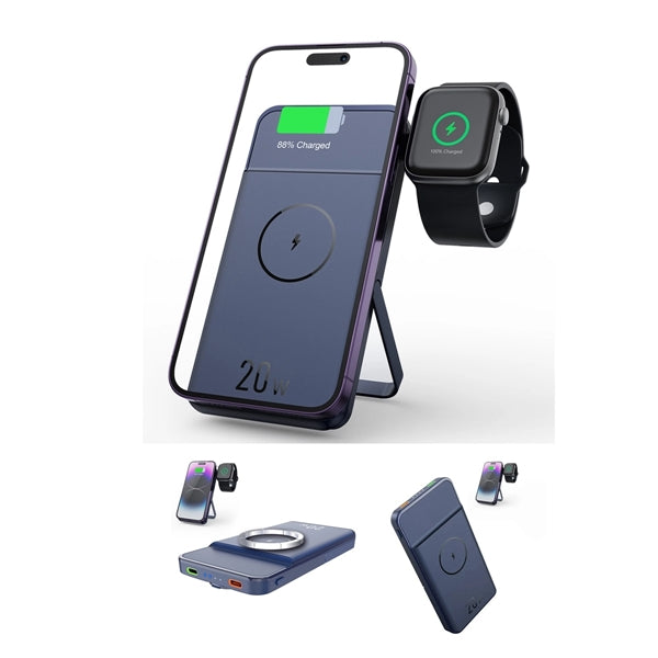 10000mAh Power Bank With Wireless Charger
