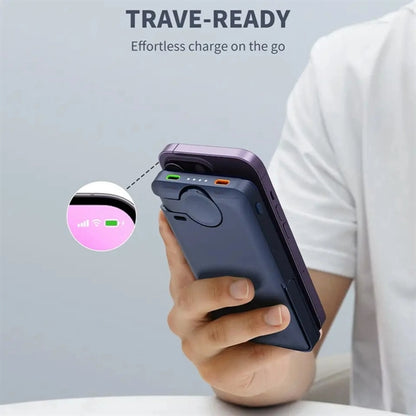 10000mAh Power Bank With Wireless Charger