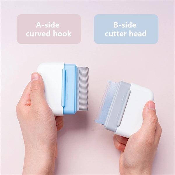 Double Sided Pocket Pet Hairbrush Brush Comb