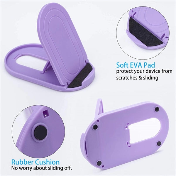 Portable Foldable Desktop Cell Phone Holder