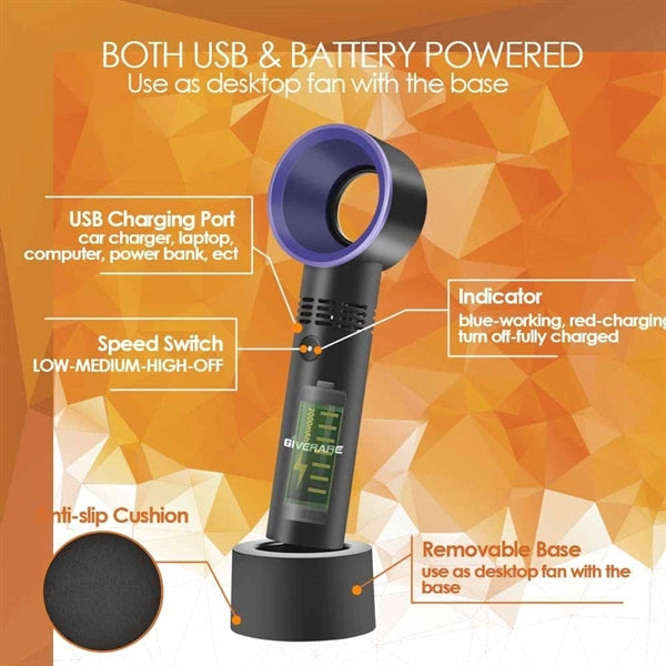 Bladeless Portable Fan