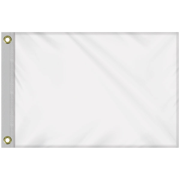 14" x 20" Single Rev Golf Flag with Heading & Grommets - HQ