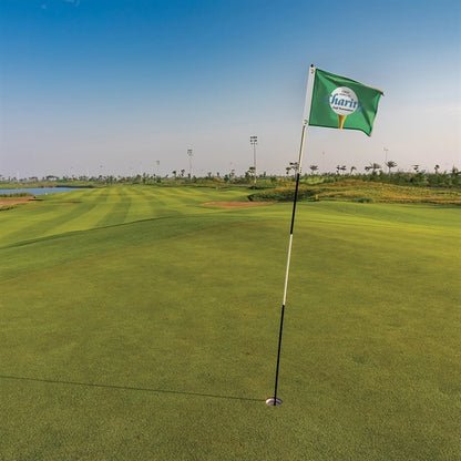 14" x 20" Single Rev Golf Flag with Heading & Grommets - HQ