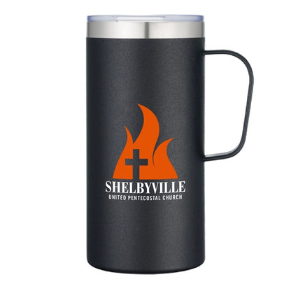 20oz.Travel Stainless Insulated w/ Lid & Handle for Hot&Iced