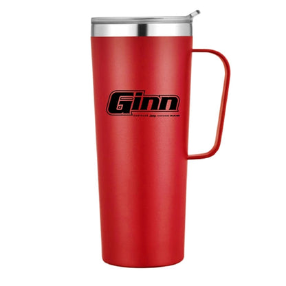 28 oz. Travel Stainless Insulated w/ Lid & Handle, Keeps Hot
