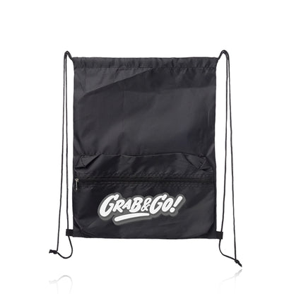 Augusta Drawstring Backpacks with Front Pocket