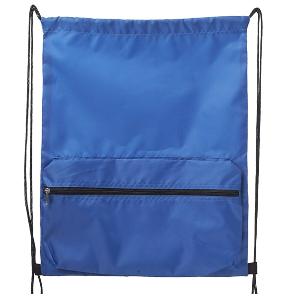 Augusta Drawstring Backpacks with Front Pocket