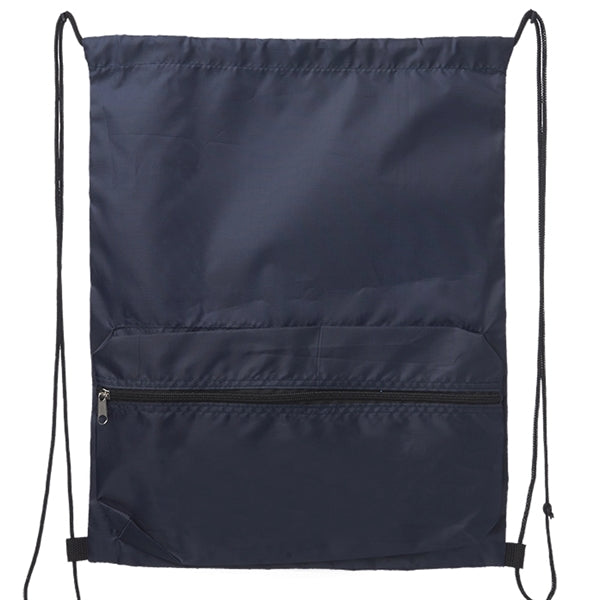 Augusta Drawstring Backpacks with Front Pocket