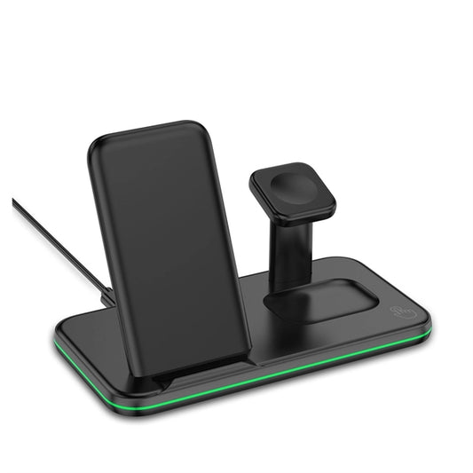 Foldable Wireless Charging Station With Adapter