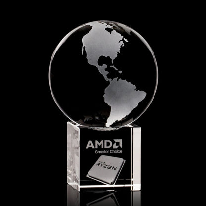 Globe on Cube 3D Award