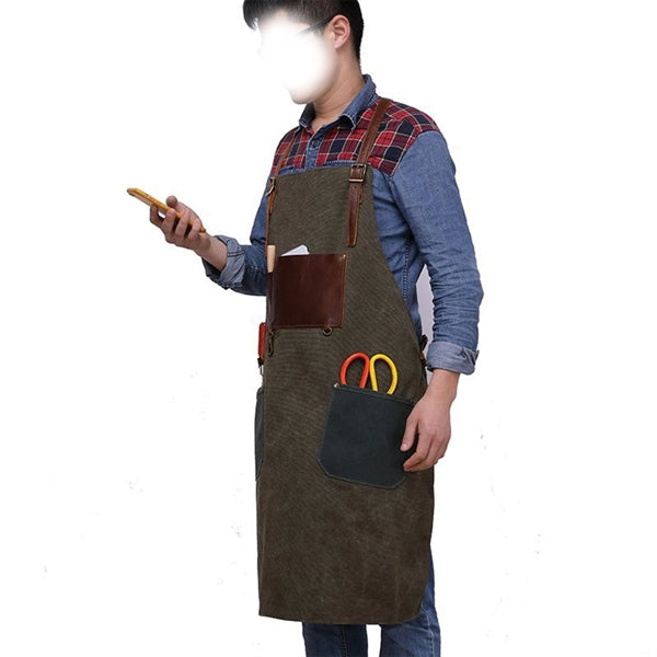 Vintage Canvas Work Apron